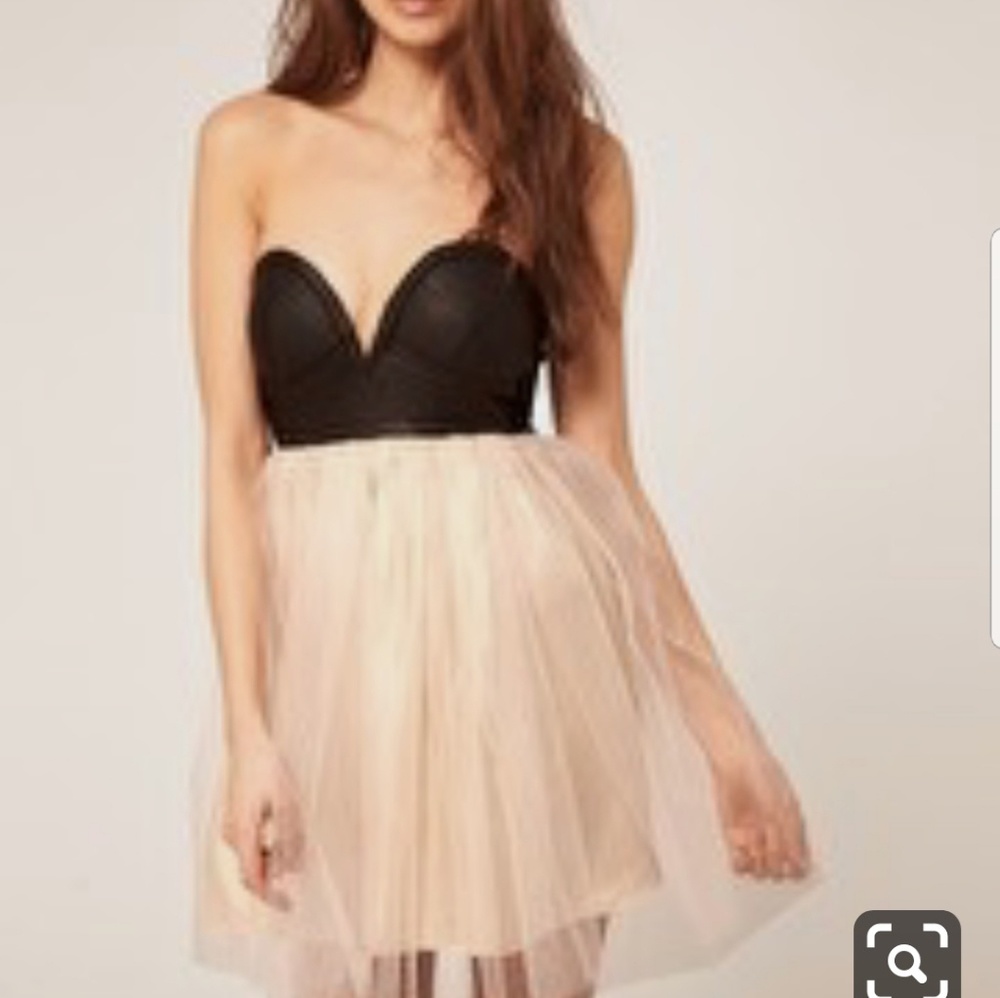 Like New ASOS Reverse Tulle Dress
